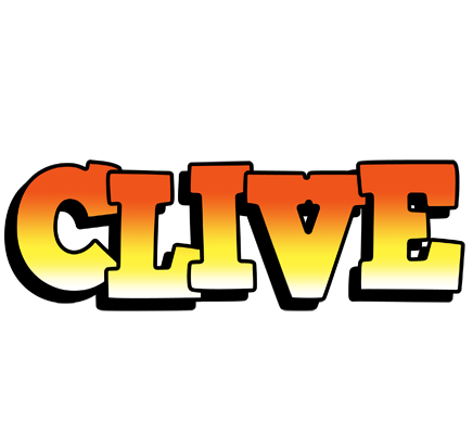 Clive sunset logo