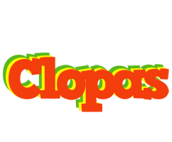 Clopas bbq logo