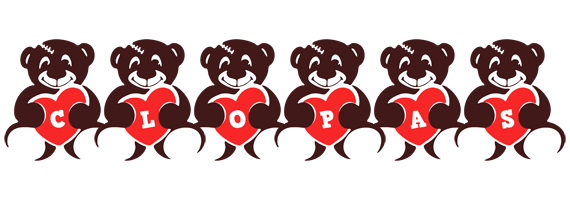 Clopas bear logo
