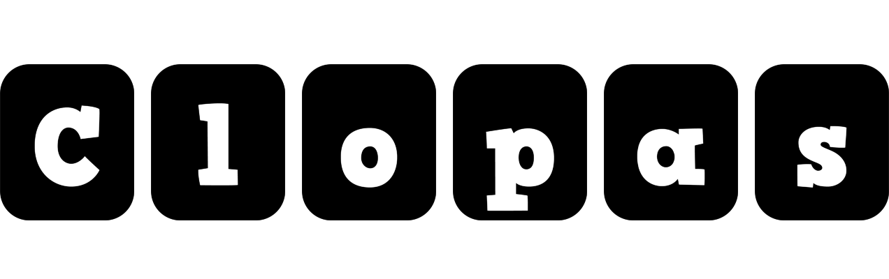 Clopas box logo