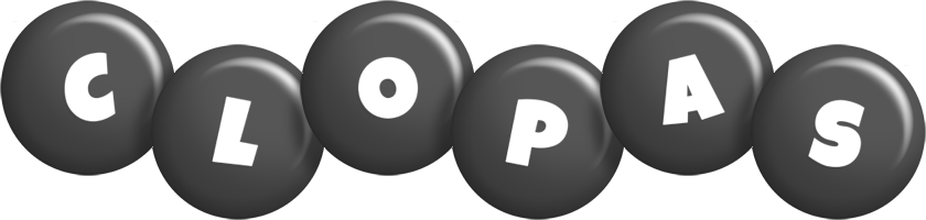 Clopas candy-black logo