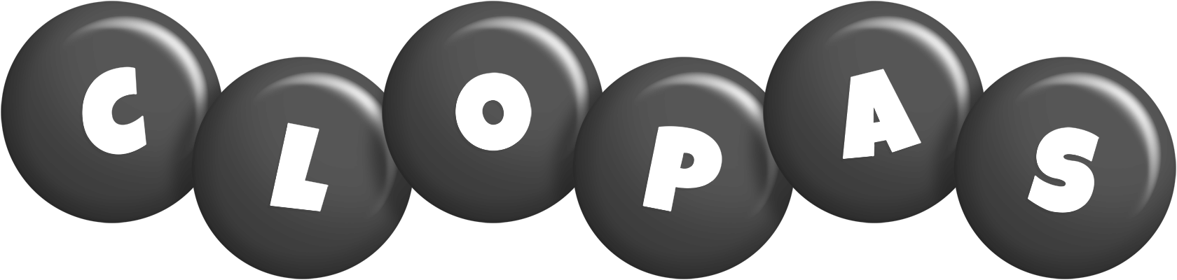 Clopas candy-black logo