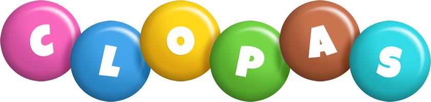 Clopas candy logo