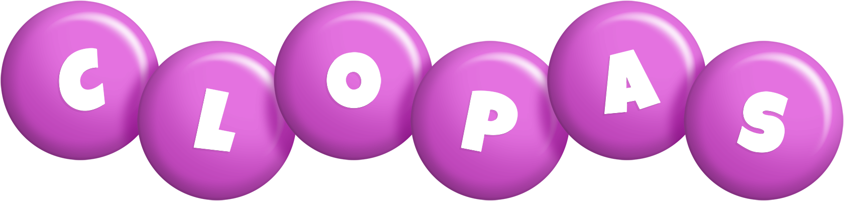 Clopas candy-purple logo
