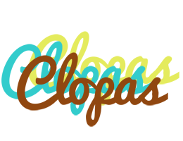 Clopas cupcake logo