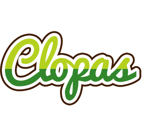 Clopas golfing logo