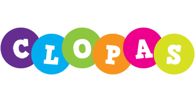 Clopas happy logo