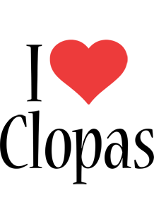 Clopas i-love logo