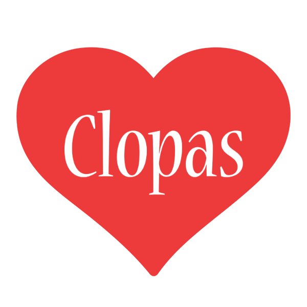Clopas love logo