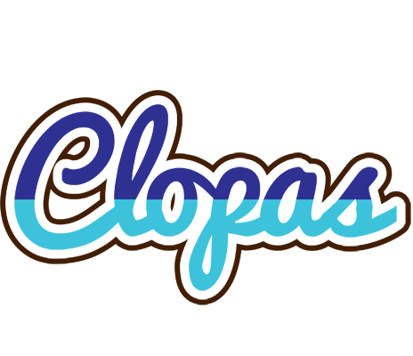 Clopas raining logo