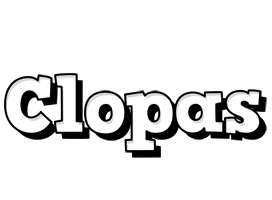 Clopas snowing logo