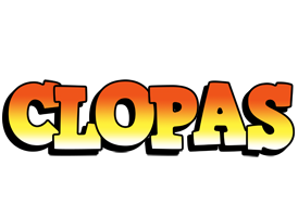Clopas sunset logo