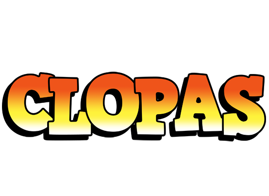 Clopas sunset logo