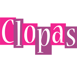Clopas whine logo