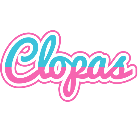 Clopas woman logo