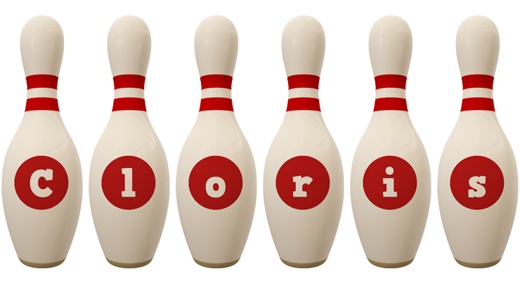 Cloris bowling-pin logo