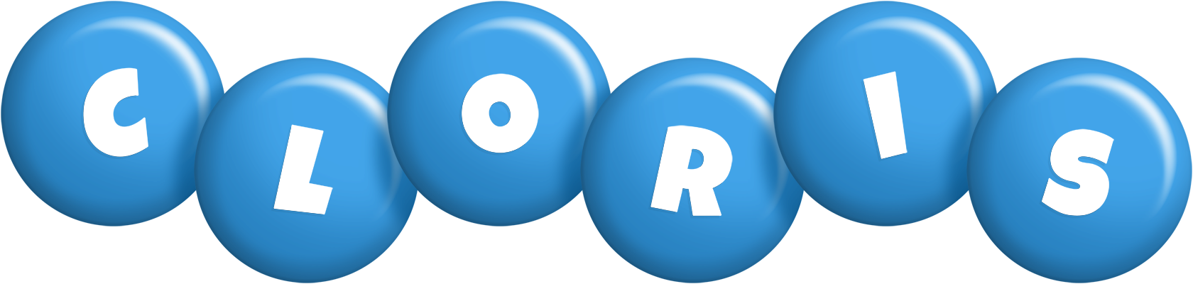 Cloris candy-blue logo