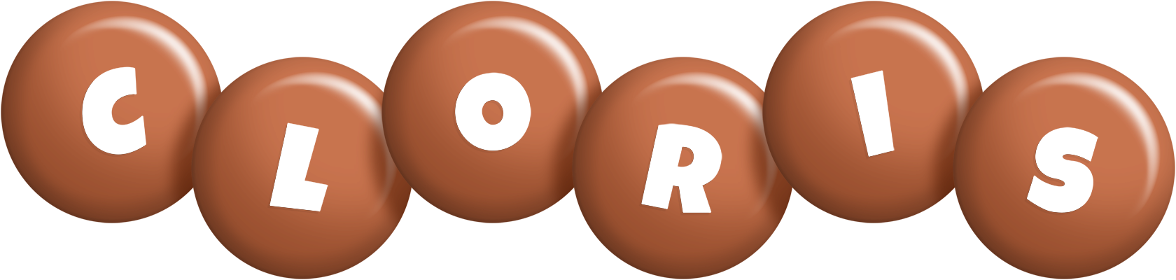 Cloris candy-brown logo