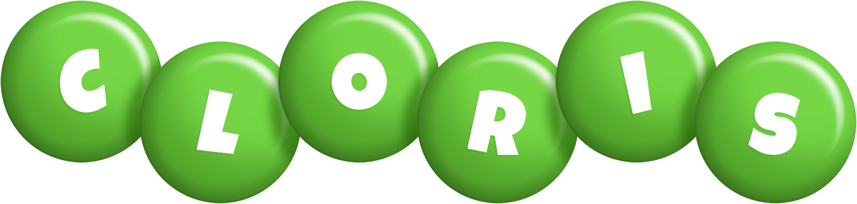 Cloris candy-green logo