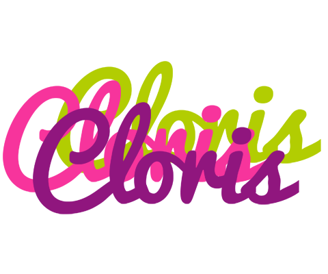 Cloris flowers logo