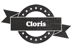 Cloris grunge logo