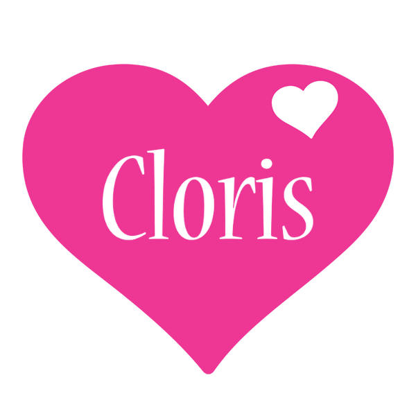 Cloris love-heart logo