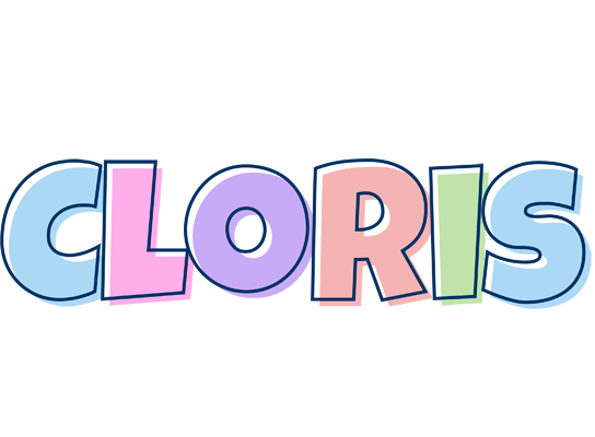 Cloris pastel logo
