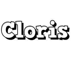 Cloris snowing logo