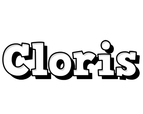 Cloris snowing logo
