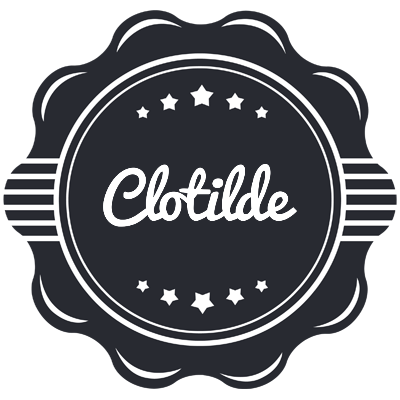 Clotilde badge logo