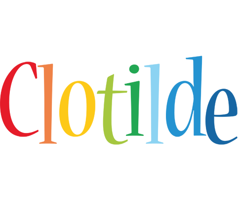Clotilde birthday logo