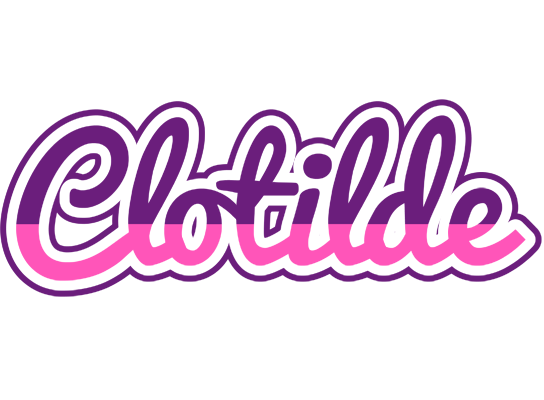 Clotilde cheerful logo