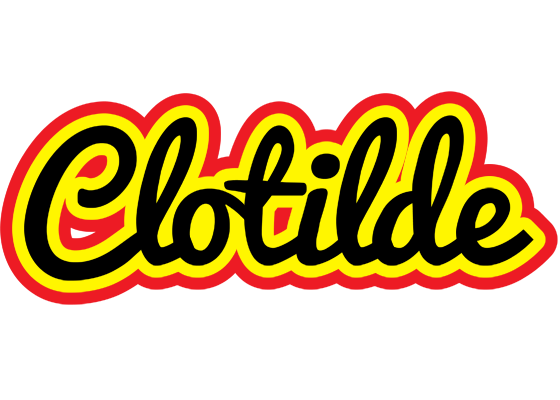 Clotilde flaming logo