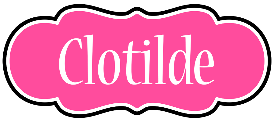 Clotilde invitation logo