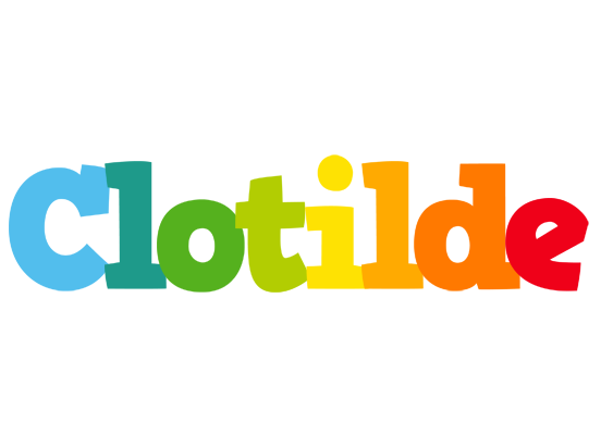 Clotilde rainbows logo