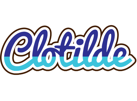 Clotilde raining logo