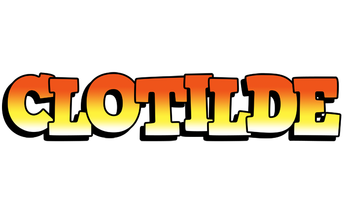 Clotilde sunset logo
