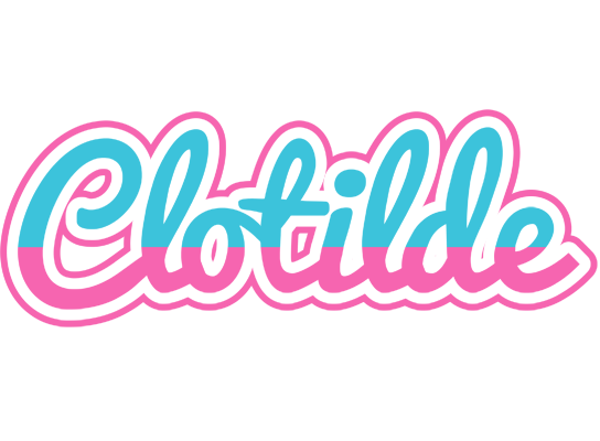 Clotilde woman logo