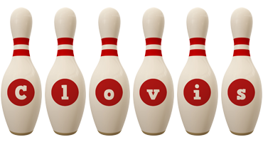 Clovis bowling-pin logo