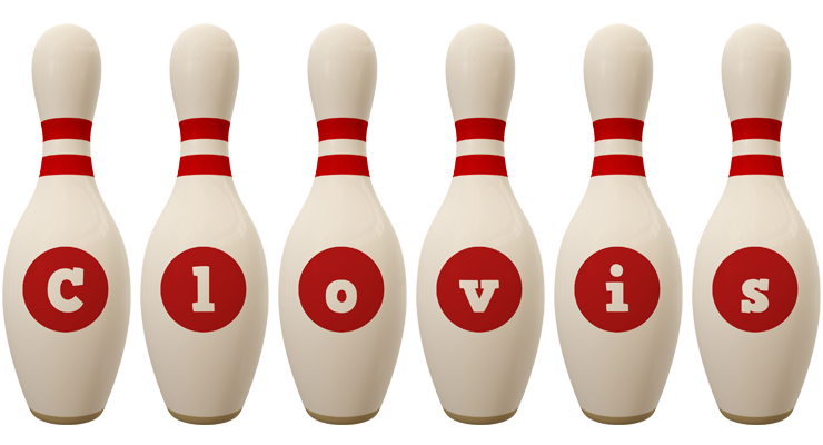 Clovis bowling-pin logo