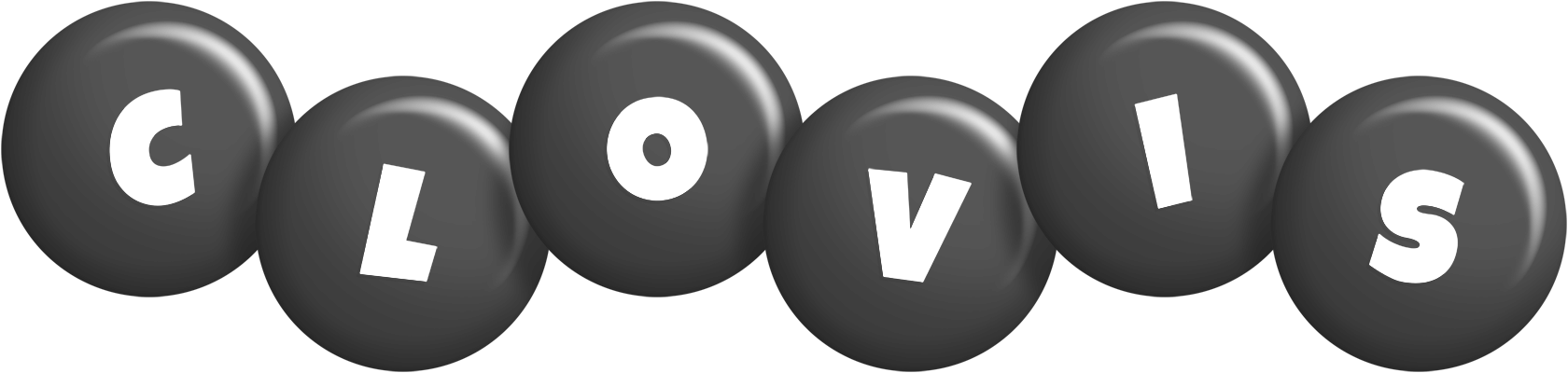 Clovis candy-black logo