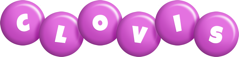 Clovis candy-purple logo