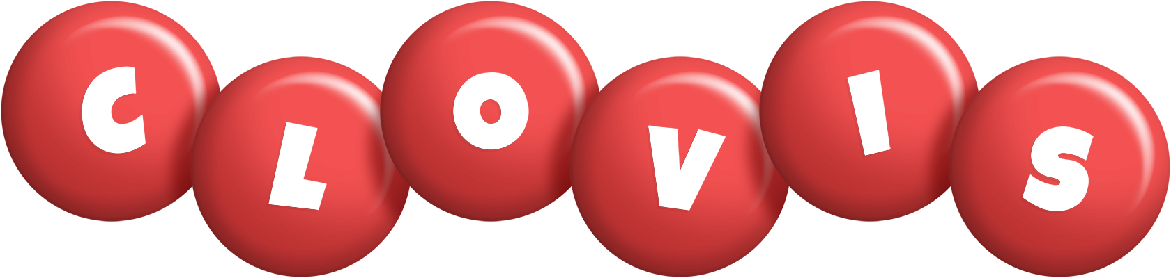 Clovis candy-red logo