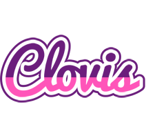 Clovis cheerful logo