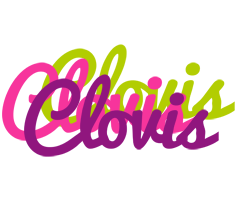 Clovis flowers logo