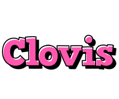 Clovis girlish logo