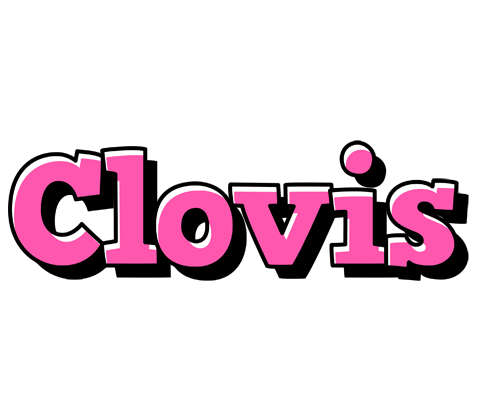 Clovis girlish logo