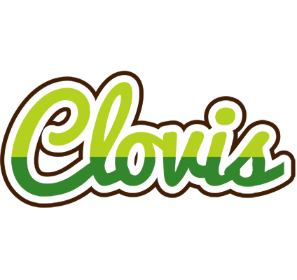 Clovis golfing logo