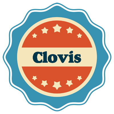 Clovis labels logo