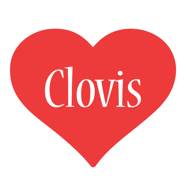 Clovis love logo